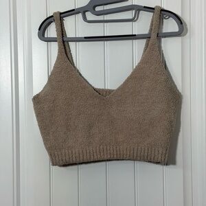 Fashion Nova Taupe Women's Crop Top